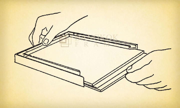 กรอบรูป วิธีถอดกรอบอลูมิเนียม